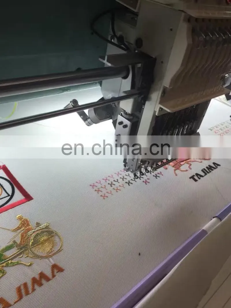 Multi Head Embroidery Machine/15 Color 6 Head Embroidery Machine