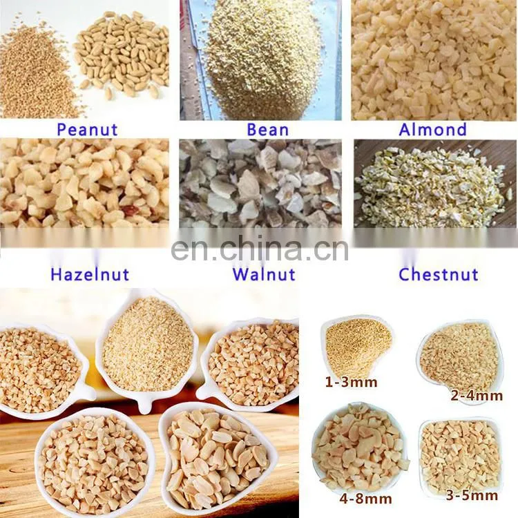macadamia nut cutter and chopper walnut cutting machine peanut chopping machine