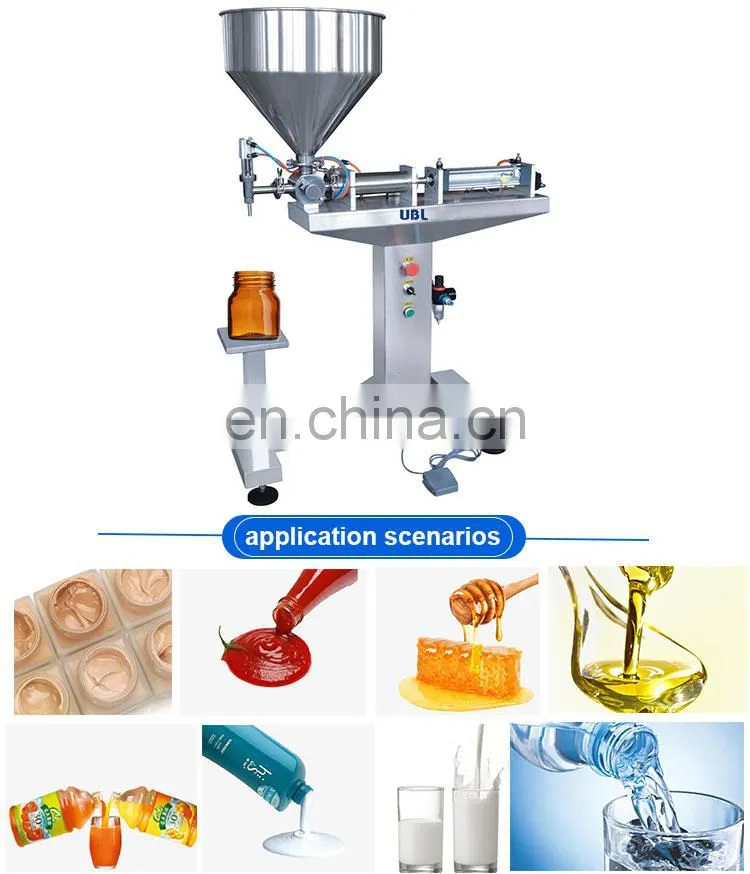 OEM small automatic tabletop vertical filling machine