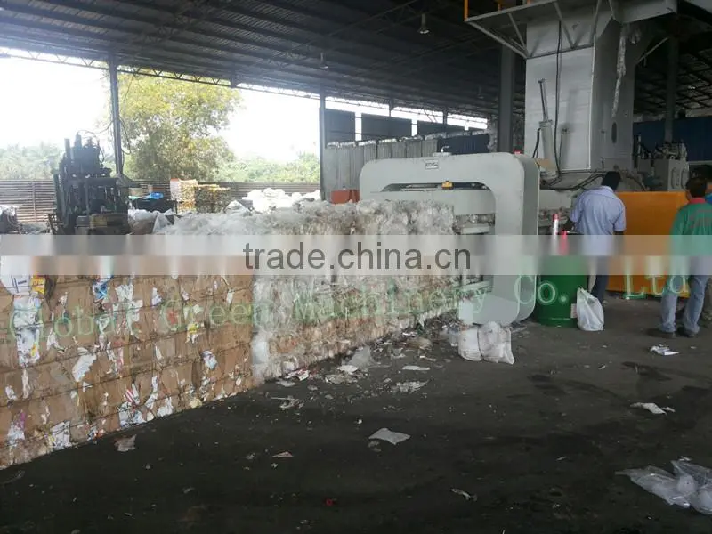 Widely Used Product Automatic Hydraulic Paper&Cardboard Baling Press Machine