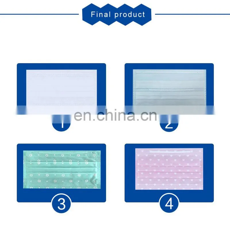 Disposable Nonwoven Face Mask Body Making Machine