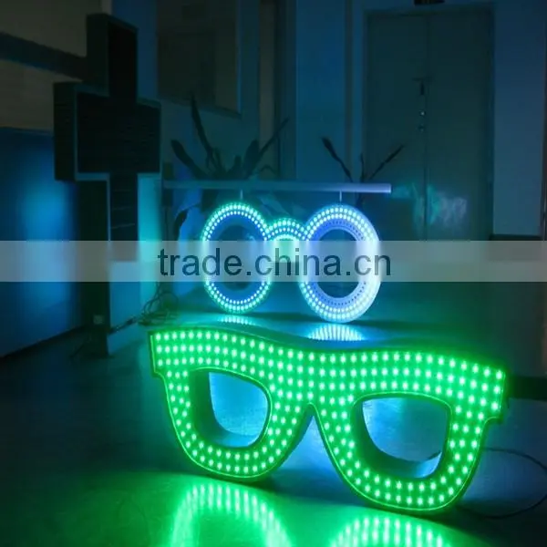 LIYI led light glasses high brightness double sided outdoor led sign