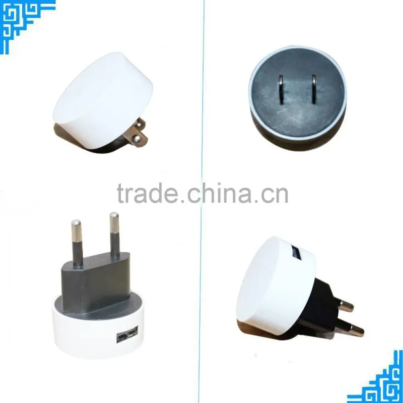 Highspeed Micro usb wall home charger and andriod cell phone sync charger with EU plug & US plug