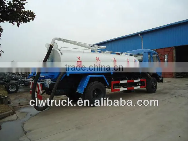 DFAC 4*2 fecal suction truck,10m3 fecal truck