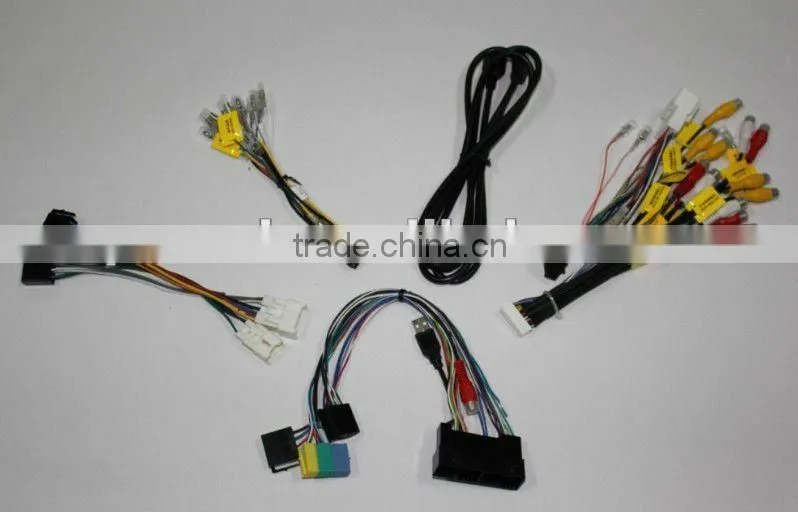 8pin auto stereo wire