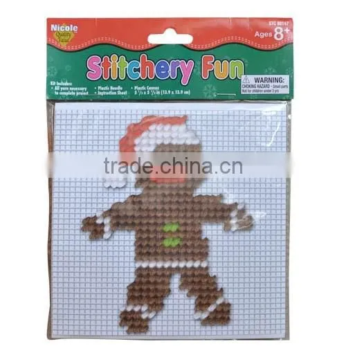 Cross Stitch fun for kids diy craft set
