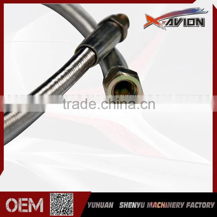Excellent Quality 36" 1/8 NPT 4AN Stainless Steel Braided Turbo Oil Feed Line