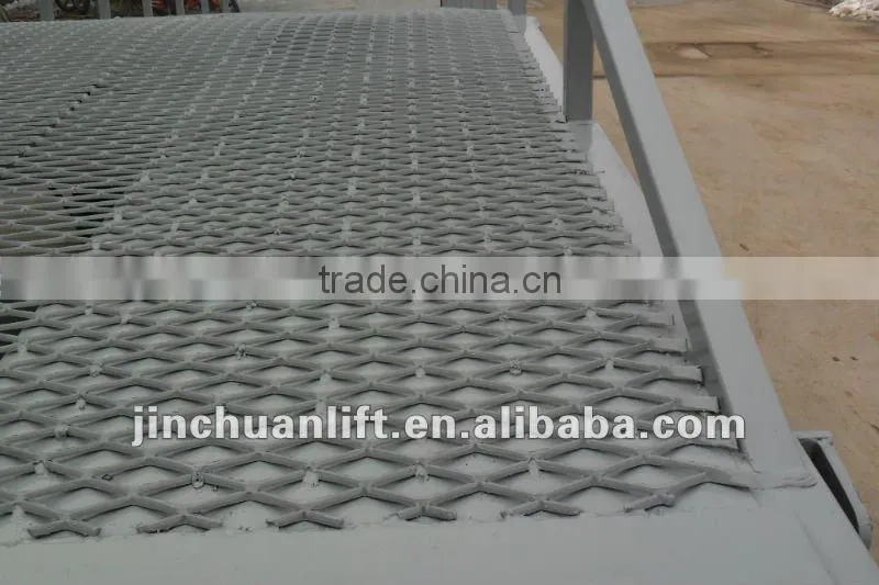 8T Mobile hydraulic yard ramp/loading dock ramp leveler