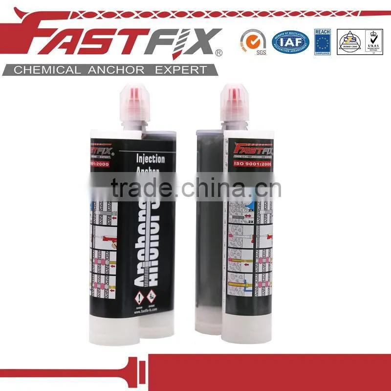 Structural sealant chemical anchor epoxy two components resin