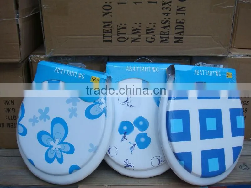 Practical design soft decorative PVC colorful sanitary toilet mat