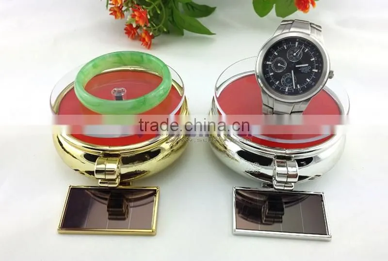 Exclusive Shop Auto Rotation 2 Solar Panel Product Sample Stand Mount showcase
