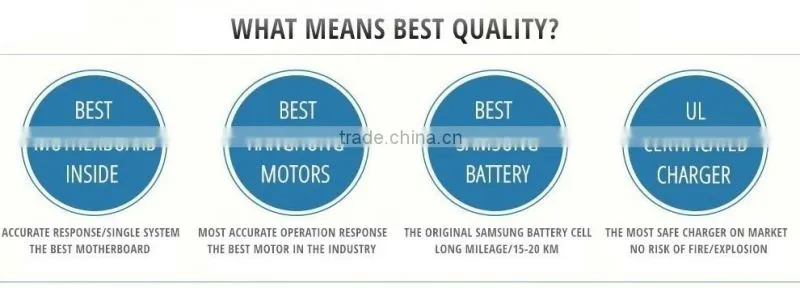 china factory supply 6.5 inch wholesale 2 wheel hoverboard with Samsung battery