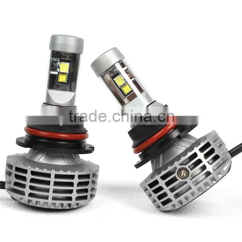 All in one kit design 3000LM 25W Single beam H7, H8, H9, H10, H11, H16, 9005, 9006 led headlight ballasts with waterproof IP65