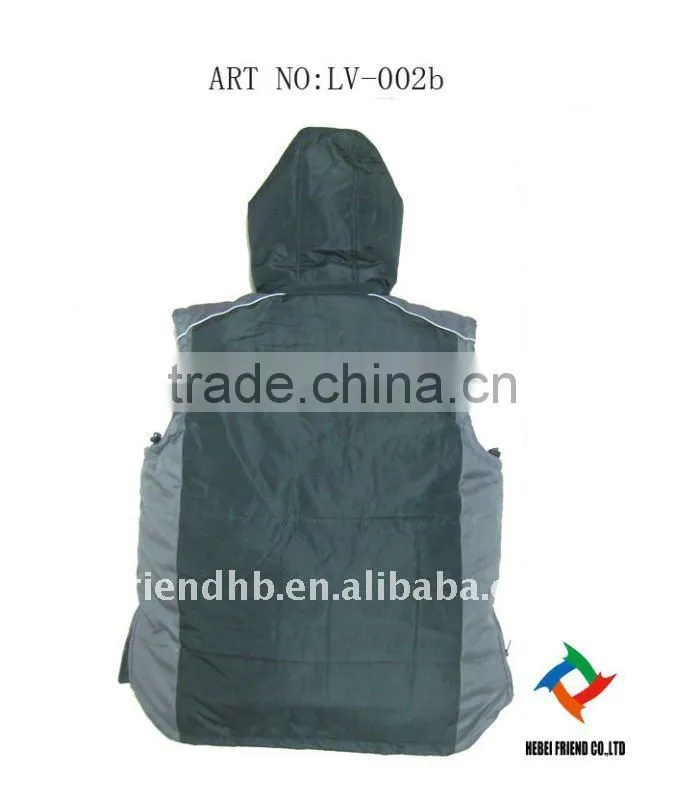padded winter vest