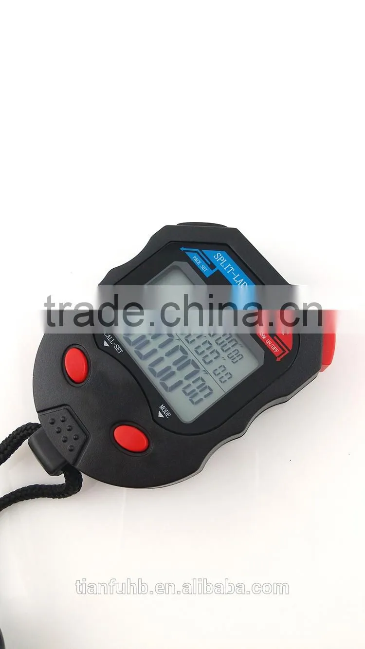 Hot selling 1/100 sec digital sports stopwatch for PC100D