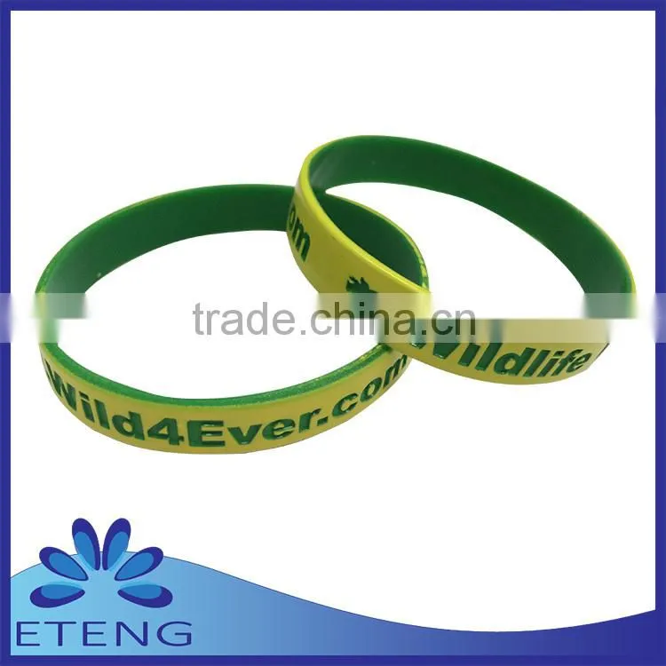 2016 new promotional silicone wristband for give away