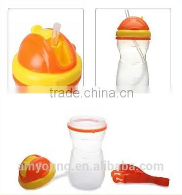 Daily Use Plastic Cups,Baby Training Cups With Two Handle BPA Free Sippy Cups