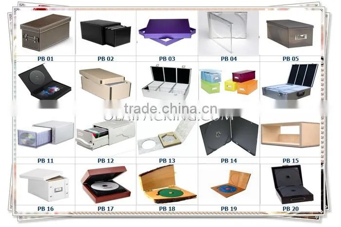 gift fashion durable box for CD
