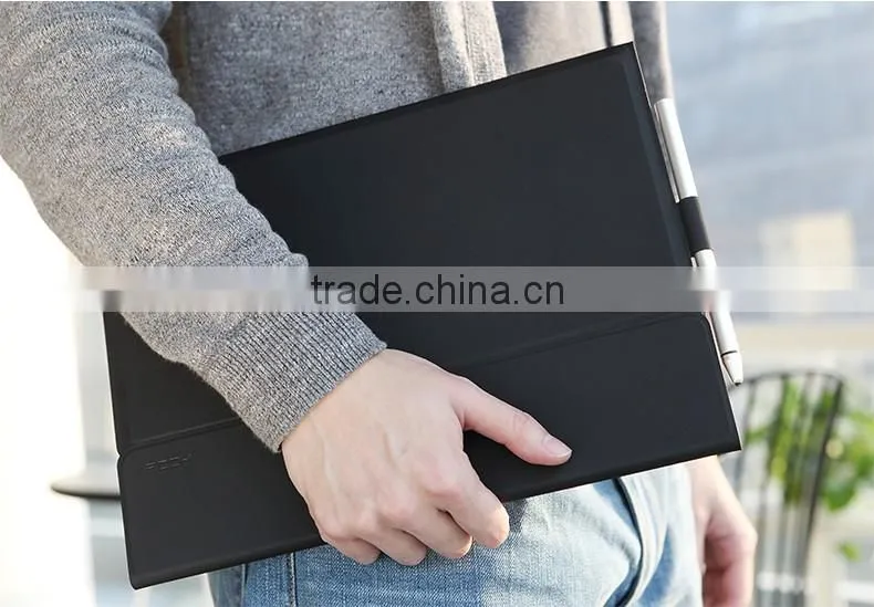 ROCK PU Leather Bluetooth Keyboard Case Cover For iPad Pro 12.9" Stand Holder Bluetooth Keyboard Case Cover MT-5323