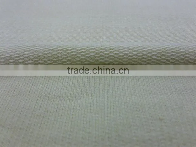 CVC soid dye french terry fabric