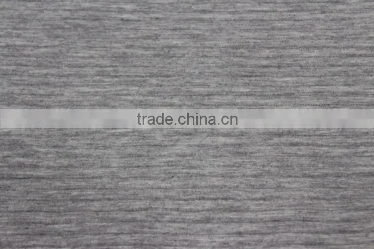 80 cotton 20 polyester knitting jacquard air layer fabric