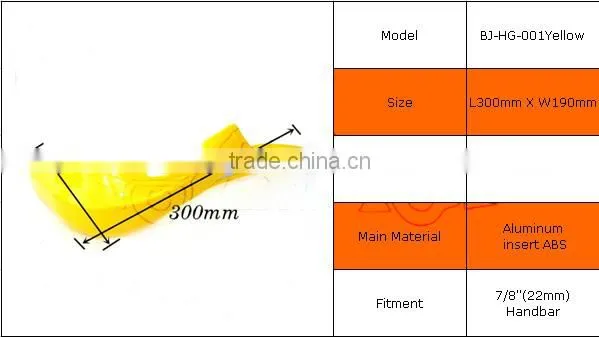 BJ-HG-001 High quality oem handguards motorcycle