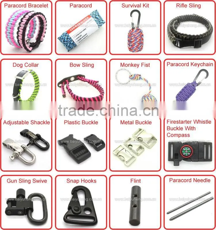 paracord belt type sling polyester sling