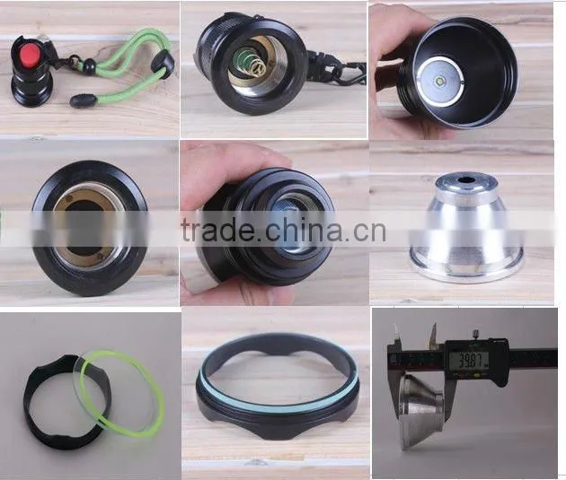X6-T6 using XML -T6 LED strong light flashlight with 2x18650