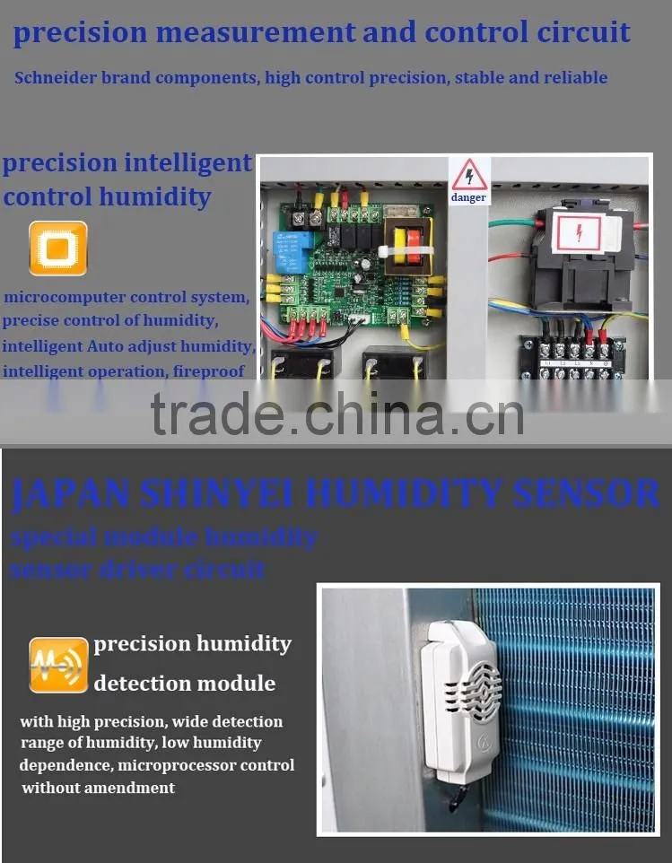 90L/D to 960L/D factory and swimming pool industrial dehumidifier for sale