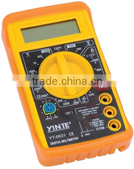 Hot sale handled multimeter AC/DC digital multimeter YT-0831