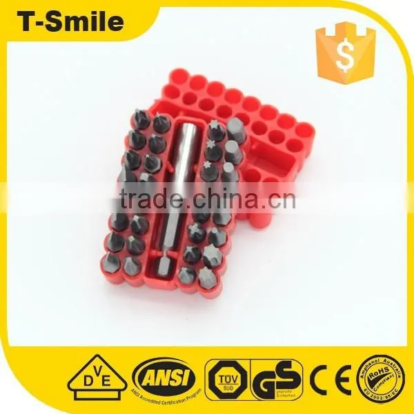 33 PCS Cr-v popular promotional bit with plastic packing