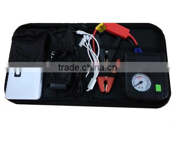 SUNPOW OEM mini-battery-booster with air compressor