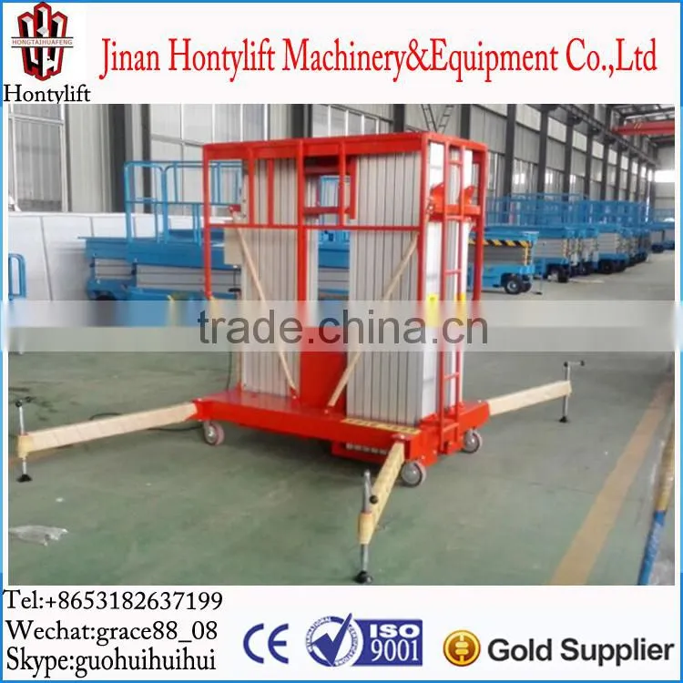 material lifting platform/cleaning lift platform / aluminum cleaning lift platform adjustable
