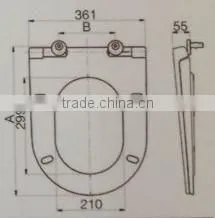 China portable toilet seat