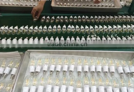 dimmable 360 degree E27 B22 filament LED bulb housing LED light 4W 6W 8W