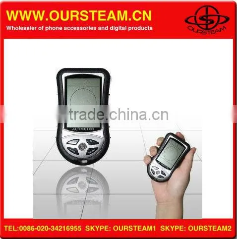 8 In 1 Digital LCD Compass Altimeter Barometer Thermo Temperature Calendar