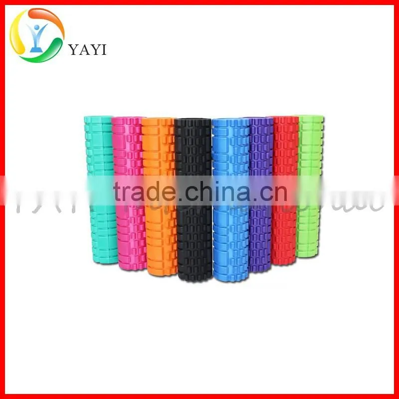 Deep Tissue Massage Accupoint Long Grid Hollow Foam Roller