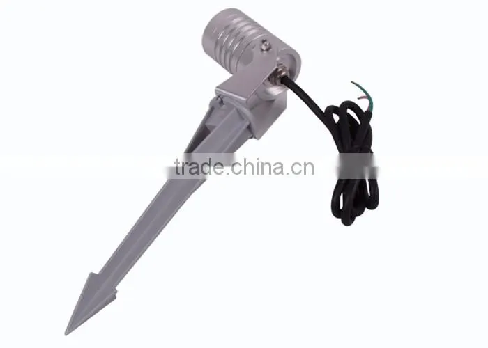 Black Outdoor LED Lighting Garden IP67 Water Resistance For Patio