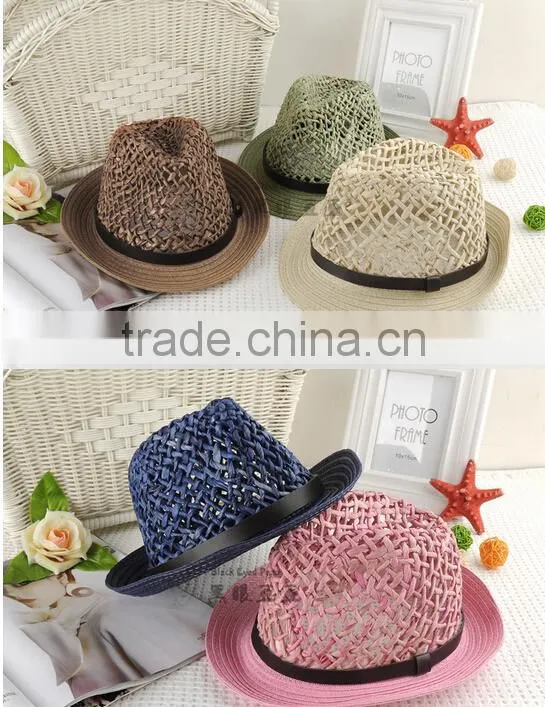 Sunny Shine promotional straw Panama wholesale Ladies fashion straw hat