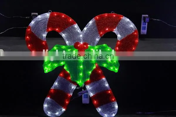 new waterproof 2D acrylic candy motif light