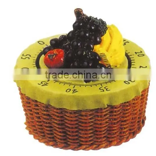 good quality rohs mechanical kitchen grape shape timer