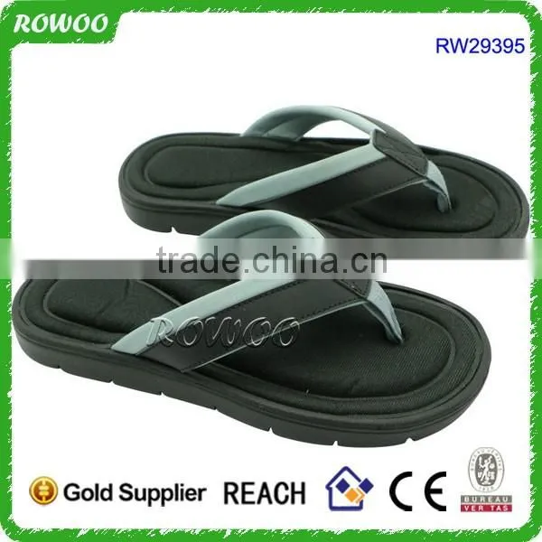 men soft EVA sandals Memory foam flip flops