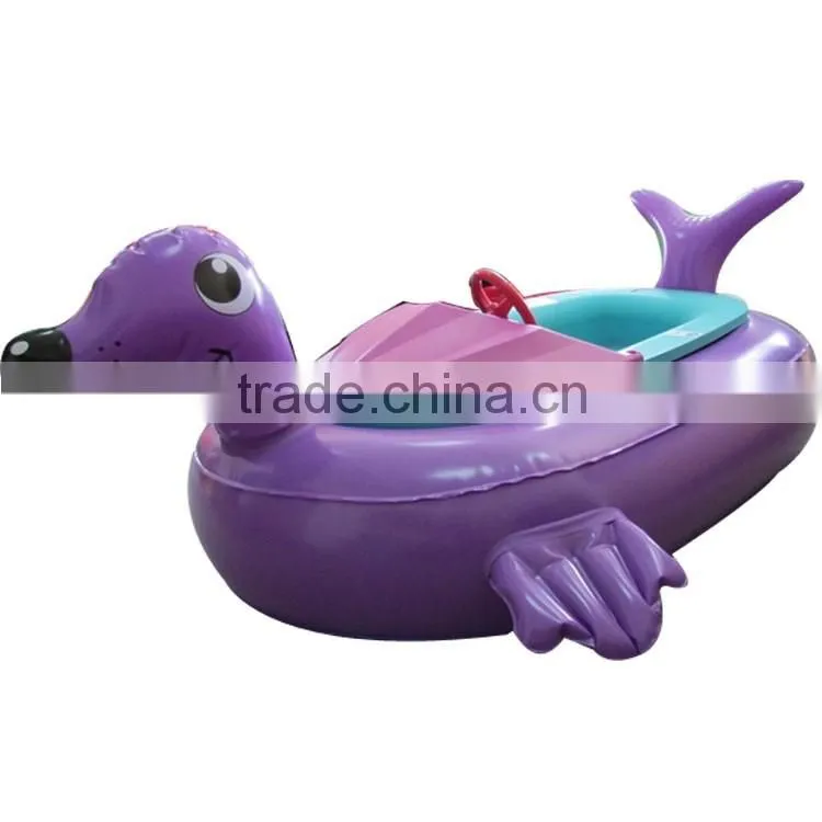 animal bumper boats for sale, new design amusement water electric bumper boat