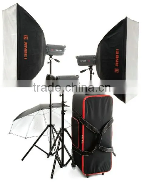 Jinbei 1/10000s MSN Series Ultra Fast Professional Studio Flash Set 2, Strobe Set, Studio Equipment, Photographic Equipment