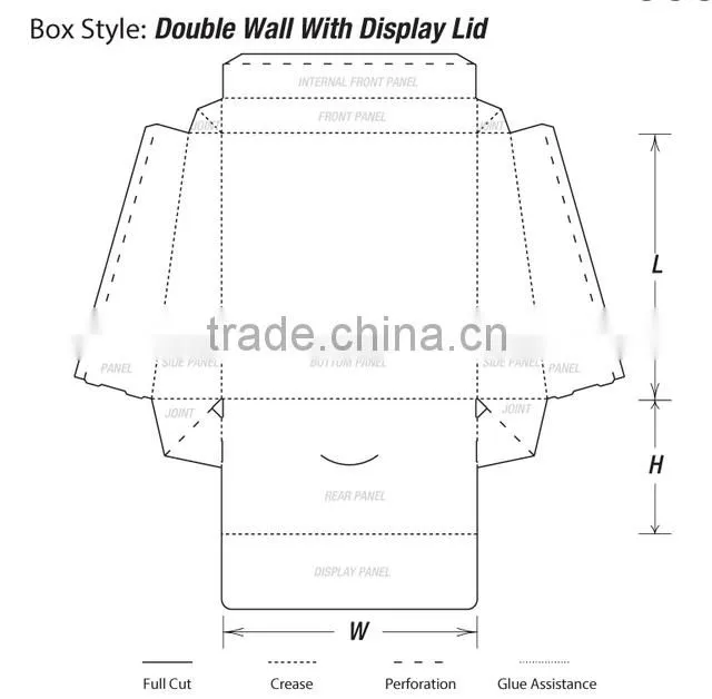 Double Wall with Display Lid