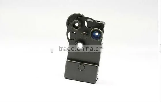 180 Degree lens, Wide-angle, 2X telephoto lens Fisheye Lens for digital 3 in 1 case phone case
