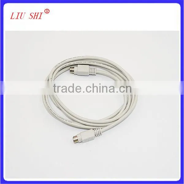 custom mini din plug connector cable , medical equipment cable