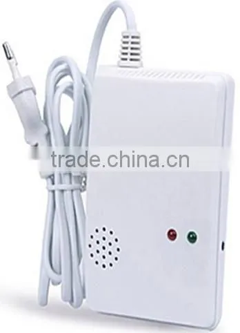 Wireless advanced semiconductor sensor and wall mounted gas leakage detector with high stability