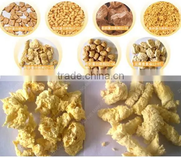2015 !!! high efficient soyben meal extrusion bulking machine