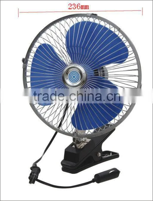 car oscillating clip fan